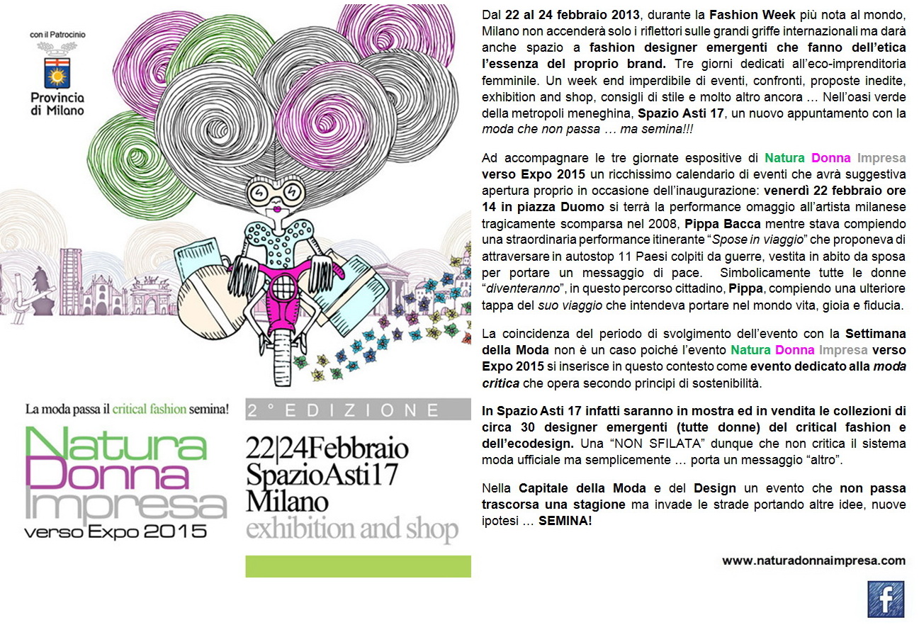 Una “NON SFILATA” per Pippa Bacca – “Spose in Viaggio…” a Milano